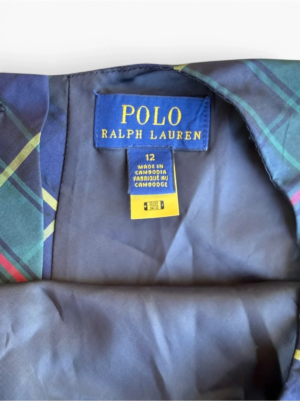 Polo Ralph Lauren Plaid Fit-And-Flare Dress